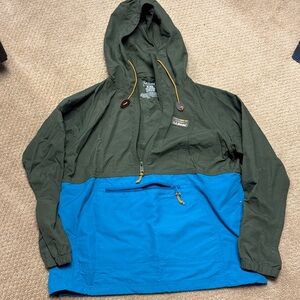 L.L. Bean Dark Green Nylon Jacket